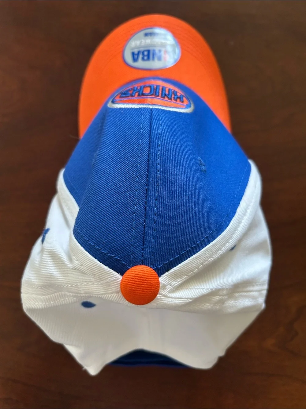 New York Knicks Kids Orange & Blue Cap -
